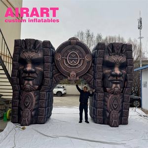 Arc de totem gonflable <span class=keywords><strong>d</strong></span>'<span class=keywords><strong>arche</strong></span> en pierre gonflable de haute qualité - Product Image 1