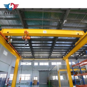 Gru a ponte singolo del sistema di illuminazione della gru <span class=keywords><strong>20T</strong></span> 10T 5T e utilizzata nell'officina di produzione - Product Image 2