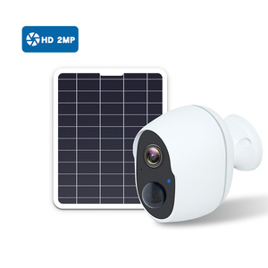 กล้องวงจรปิด IP แบบไร้สายสำหรับกลางแจ้ง/ในร่ม, กล้องขนาดเล็ก CMOS พร้อมแบตเตอรี่และระบบเตือนภัยตรวจจับมนุษย์อัจฉริยะในเวลากลางคืน - Product Image 2