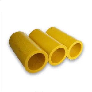 Tube plastique renforcé en fibre de verre, mm, Tube plastique carré Frp pour balustrade de route