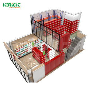 Service clé en main pour supermarchés haut de gamme : conception de magasin en 3D et équipement de qualité commerciale - Product Image 1