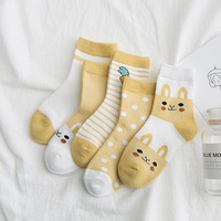 Chaussettes fines en maille pour bébé et nouveau-né de 0 à 9 ans, chaussettes courtes de haute qualité, avec Animal mignon, printemps et été, 2020