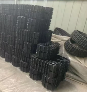 Sistema de orugas de goma para vehículos ATV pequeños al por mayor, orugas de goma para nieve, orugas de goma para robots pequeños, orugas de goma pequeñas en venta - Product Image 1