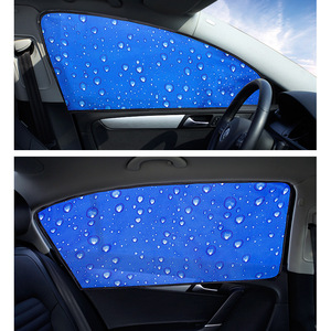 Nouvelle pare-soleil latérale pour fenêtre de voiture, pare-soleil double épaisseur, pare-soleil de pare-brise automobile, rideau universel pour conducteur - Product Image 5