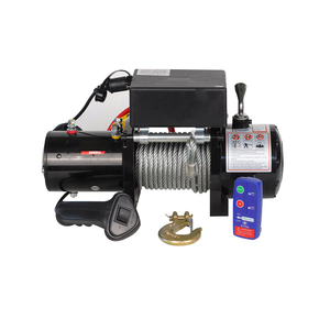 Yakir เครื่องกว้านไฟฟ้าออฟโรด4WD 12000ปอนด์12V/24V พร้อมเชือกลวดเหล็ก24ม. 9มม. สำหรับการใช้งานอัตโนมัติ (ได้รับการรับรองจาก cvsa) - Product Image 4