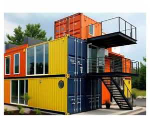 Hot bán 40 ft vận chuyển <span class=keywords><strong>container</strong></span> nhà prefab Modular nhà cho văn phòng phòng ngủ hoặc biệt thự làm bằng thép phổ biến trong USA - Product Image 5