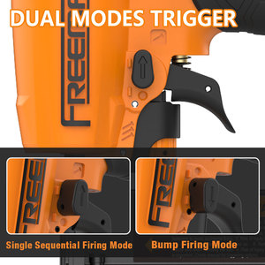 <span class=keywords><strong>Freeman</strong></span> 3 en 1 calibre 18 <span class=keywords><strong>clavadora</strong></span> neumática Brad 16 GA T50 pistola de clavos con acabado de aire y grapadora de la serie 90 - Product Image 4