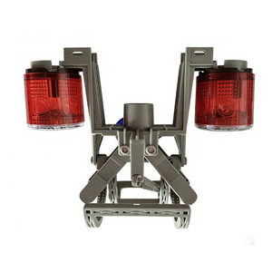 Shangwei Jiuzhou IP67 <b>Drone</b> Solar Warning <b>Light</b> DL-S6213 0.4W Red LED Aviation Obstruction <b>Light</b> - Product Image 2