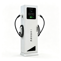 Station de recharge pour véhicules électriques, EVSE, chargeur AC pour VE sur pied, Type 2 triphasé, pour parkings publics et commerciaux
