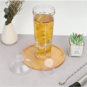 Shaker à cocktail en plastique, outil de mélange de boissons, réutilisable, durable, <span class=keywords><strong>accessoires</strong></span> de bar, capacité de 1000 ml pour la maison, les fêtes, le bar, les mojitos, les margaritas - Product Image 1
