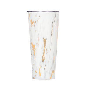 Stainless Steel Tumbler 20oz Vacuum Insulated Travel Mug Portable Coffee Cup Straight Shape Water Blue - Product Image 3