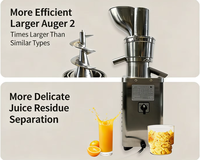 Hoge productiviteit sapmachine appel sinaasappel sapcentrifuge sapmaker voor fruit en groenten