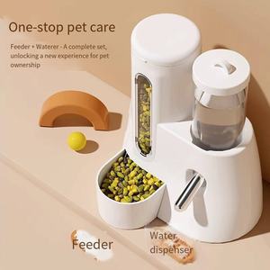 Mangeoire automatique et distributeur d'eau pour hamster 2-en-1 | Conception anti-basculement pour gerbilles et hamsters syriens - Product Image 6