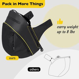 Bolsa de Almacenamiento Colgante para Cochecito y Carrito con Bolsa para Mamá, Tela de Felpa, Mochila 4 en 1 Multifuncional de Gran Capacidad - Product Image 2