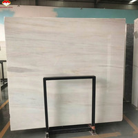 Marbre Blanc Eurasien Poli Découpé sur Mesure Grandes Dalles Intérieur/Extérieur pour Appartements, Hôtels, Revêtements de Sol, Escaliers – Moderne, Durable, Étanche