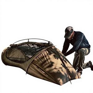 <span class=keywords><strong>Tente</strong></span> Aishang d'extérieur quatre saisons double couche camouflage, <span class=keywords><strong>moustiquaire</strong></span> anti-insectes imperméable pour une personne, modèle très vendu - Product Image 1