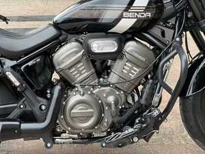 มอเตอร์ไซค์ครุยเซอร์ Grey Stone 700cc V-Twin สไตล์อเมริกันเรโทร ความเร็ว 80 กม./ชม. Grey Stone 700cc V-Twin Cruiser Motorcycle - Product Image 3