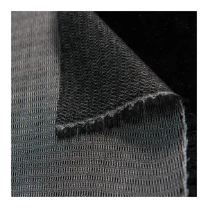 Tissu d'interfaçage adhésif de haute qualité insertion de trame extensible entoilage tissé fusible pour costume de manteau