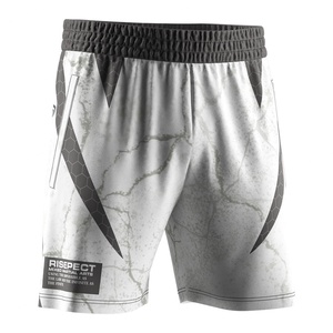 Short de sport pour homme à séchage rapide, en maille, pour la course et la musculation, prix usine Chine - Product Image 3