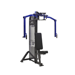 Appareil de musculation triple fonction (poitrine/dos/bras) ISO, construction en acier, pile de poids de 138 kg, équipement de gym durable pour usage commercial - Product Image 1