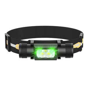 OEM Custom Five Lights LED Rechargeable Headlamp 8 Modes <strong>Waterproof</strong> Head <strong>Torch</strong> for Running Camping Work Hiking Hunting - Product Image 1