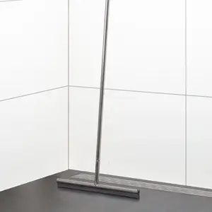 Standard Professional Floor Scrub ber Rakel mit Silikon kautschuk Klinge Edelstahl Rakel für Dusch türen