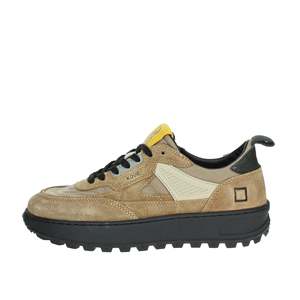 Sneakers Chunky pour femmes, couleur taupe, W411 K2 MN TA D.A.T.E. - Product Image 1