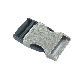 Side Release Buckle Zinc Alloy 32mm Antique Silver Durable Wear Resistant For Bags Backpack Belt <b>Webbing</b> Accessories - Product Image 3