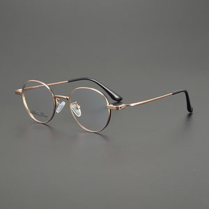 Monturas de <span class=keywords><strong>Gafas</strong></span> <span class=keywords><strong>Redondas</strong></span> Vintage de Nylon con Borde Completo, Diseño Sólido, Estilo Coreano, Coloridas, para Rostro en Forma de Diamante, <span class=keywords><strong>Gafas</strong></span> de Lectura - Product Image 5