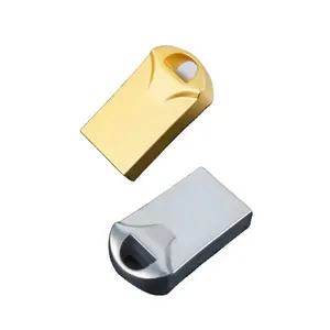 Nieuwe Mini Metal Key Usb Flash Drive Case Mini Memory Stick Case Gratis Afdrukken Aangepaste U Disk Case