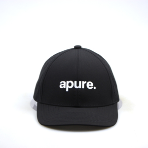 Cappellino da Baseball OEM a 6 Pannelli Nero Impermeabile 100% Poliestere con Stampa <span class=keywords><strong>Offset</strong></span>, Perforazioni Laser, Asciugatura Rapida per Attività all'Aperto - Product Image 2