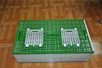 Cages à pigeons d'élevage en couches, cages à oiseaux en forme de château, cages de transport en plastique pour cailles et pigeons