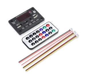 6V 12V <strong>Bluetooth</strong> 5.0 MP3 <strong>Decoder</strong> Board Module Wireless Car USB MP3 Player TF Card Slot USB FM Microphone Handsfree Control - Product Image 2