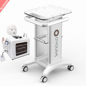 Carrito de mano de lujo para salón de Spa, soporte de exhibición con bandeja, gran promoción - Product Image 1