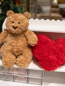 EZBABY JC Nueva Serie Colección Festiva Ramo de Novia Rosa Pastel de Cumpleaños Oso de Peluche de Pelo Corto West Highland 31cm-50cm - Product Image 5