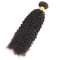 Cabello Humano Rizado Natural de 8 a 30 Pulgadas, Cabello Virgen Sin Procesar 15A, Extensiones de Cabello Virgen Rizado Camboyano e Indio