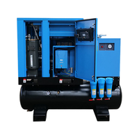 Compresseur d'air à vis portable de haute qualité en Chine, 7,5 kW/10 CV, moteur VSD, usage industriel