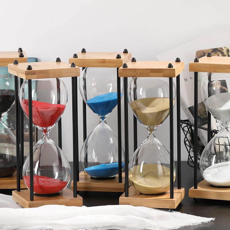 Directly Provided by Manufacturers Creative Desktop Hourglass Timer in 30 & 60 Minutes for Decoration