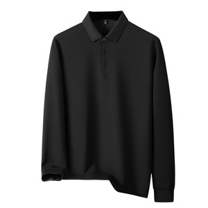 เสื้อเชิ้ตแขนยาวผู้ชายผ้าฝ้ายมัมบาเนื้อหนา 260 กรัม สำหรับฤดูใบไม้ร่วงและฤดูหนาว สีพื้นลำลอง ปักลายได้ตามสั่ง - Product Image 5
