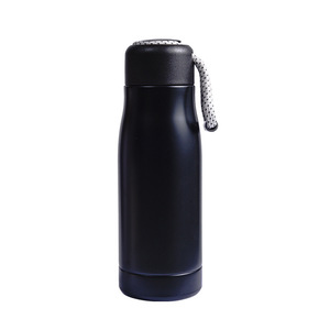 Bouteille d'eau isotherme Knight de 450 ml et 550 ml avec corde de transport, thermos portable en acier inoxydable 304, bouteille avec logo personnalisé - Product Image 6