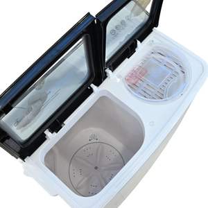 Fabrik verkauf Neue halbautomat ische Waschmaschine in 5,0 kg Qualität Elektrische englische Sprache für Hotel anwendungen - Product Image 5