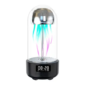 New Smart Connection Colorful Lights Mechanical Jellyfish Dance Model Blue Tooth Speaker Accessories High Beauty Creative Oem