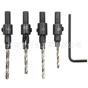 Jeu de forets à sertir Mr Drill 681012, manche rond, acier, 4 pièces, finition brillante - Product Image 2