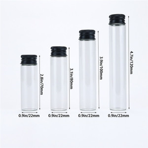 Envase de Vidrio Cilíndrico Hermético a Prueba de Niños para Almacenamiento de Accesorios para Fumar - Product Image 6