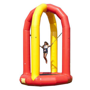 Vente en gros de <span class=keywords><strong>trampoline</strong></span> gonflable de saut à l'élastique en PVC de 3m de diamètre pour enfants adultes - Product Image 1