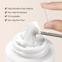 BORN PRETTY Factory OEM Gel UV de modelage 3D haute viscosité 5ml, non collant pour les mains, facile à façonner, gel de sculpture 5D pour les ongles