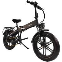 Vélos électriques portables à deux roues, vente directe usine, moteur arrière sans balais, batterie lithium, design pliable, double suspension
