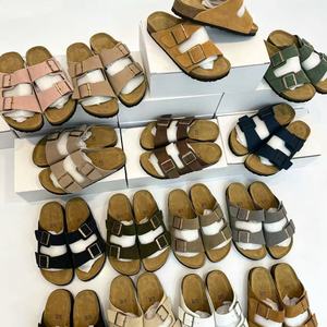 Sandalias BK Custom <span class=keywords><strong>Arizona</strong></span> de Corcho con Suela Ajustable, Cuero Genuino Natural, Fabricante, para Hombre y <span class=keywords><strong>Mujer</strong></span> - Product Image 5