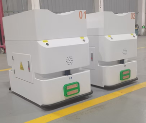 نموذج مركبة توجيه متنقلة ذات مسار مغناطيسي لخط التجميع الذكي وأتمتة نقل المواد - Product Image 6