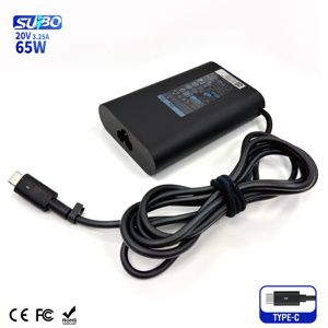 <span class=keywords><strong>Cargador</strong></span> PD Tipo-C de 65W 20V3.25A con Protección OTP/OVP para Laptops de 4.ª Generación, Certificado CE/FCC, Garantía de 2 Años - Product Image 1